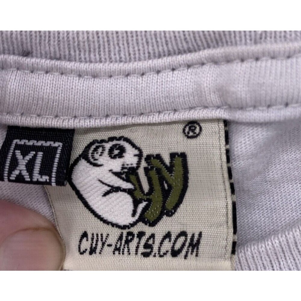 Cuy Arts Peru Wars Graphic Double Sleeve Long Sleeve Shirt XL Parody - Picture 5 of 9